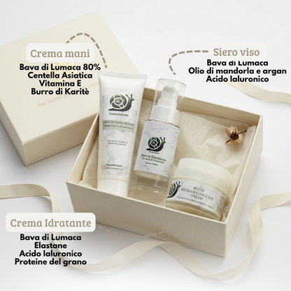 KIT PELLE LUMINOSA - LA ROUTINE LUMASERUM